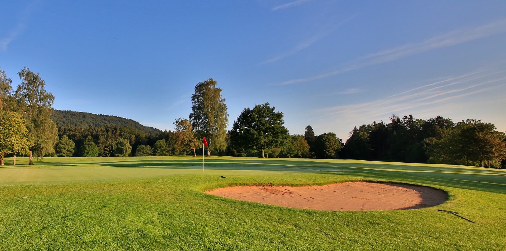Abbildung eines Golfplatzes am Tegernsee